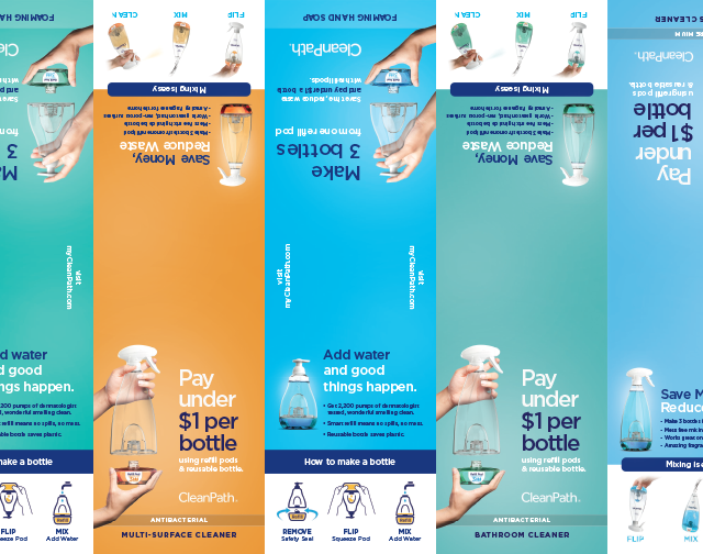 CleanPath Bottle Tags