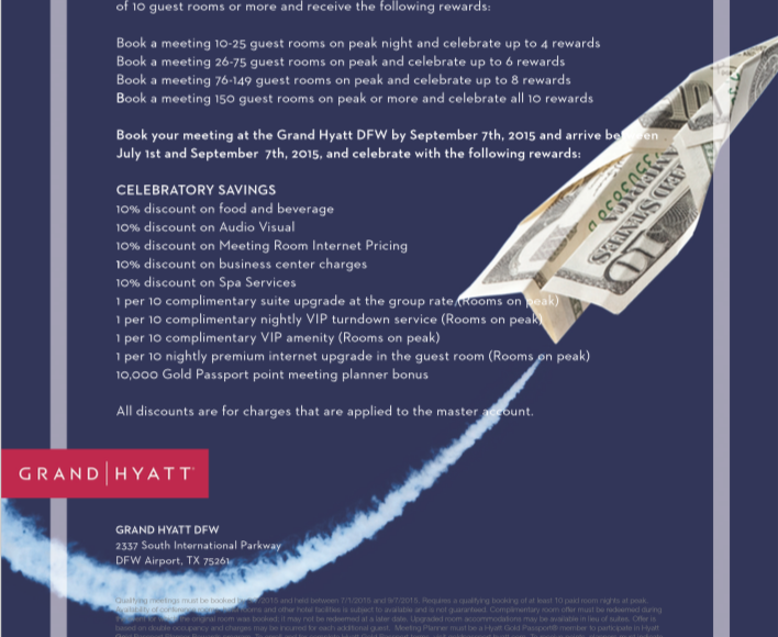 Hyatt DFW Flyer